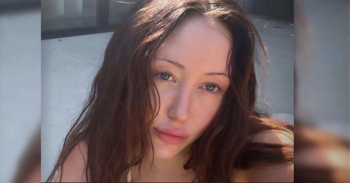 noah cyrus hourglass figure tiny string bikini family feud photos