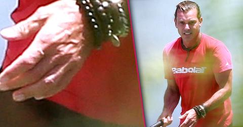 Gavin rossdale ditches wedding ring