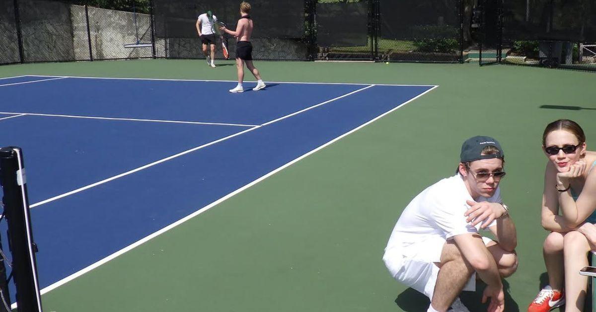 olivia rodrigo playing tennis