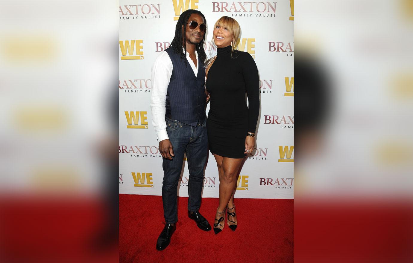 Tamar Braxton David Adesefo Premiere Party