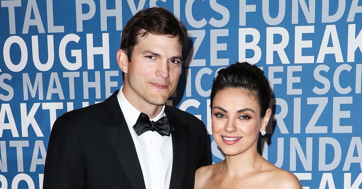 Mila Kunis, Ashton Kutcher Wash Kids When They See Dirt On Them