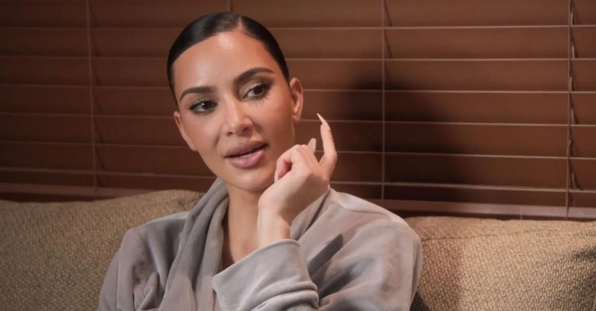 Image of Kim Kardashian admitted her kids haven't heard from Kanye West in 'a couple months.'