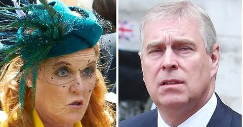 photo of Sarah Ferguson and Prince Andrew.