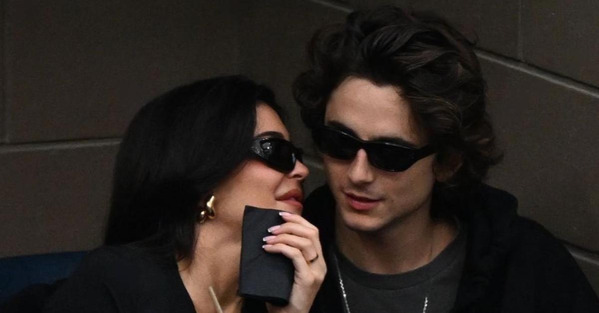 Kylie Jenner Kisses Timothee Chalamet At U.S. Open Finals: Photos