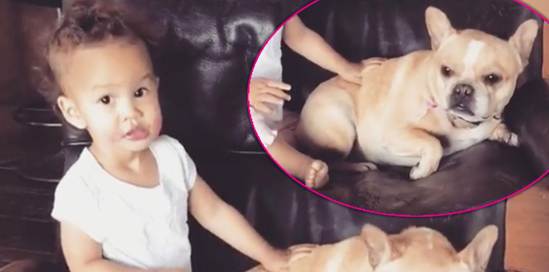 John Legend Chrissy Tegien Daughter Luna Video Long