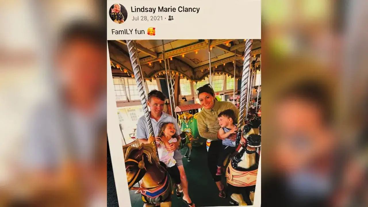 Image of Lindsay Clancy's case drew strong criticism from the fundraiser organizer.