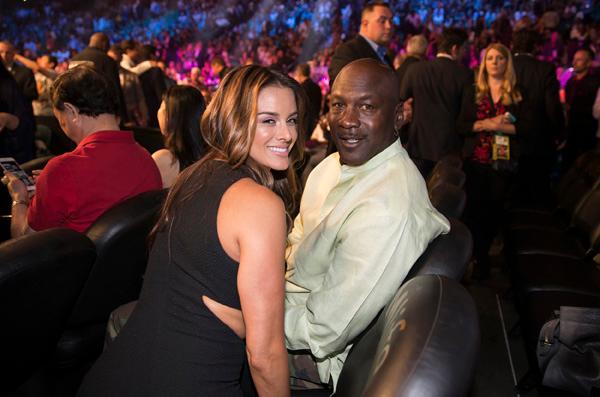 Celebrities attend the Floyd Mayweather Jr and Manny Pacquiao&#8217;s historic Welterweight Champioship fight at the MGM Grand Garden arena in Las Vegas