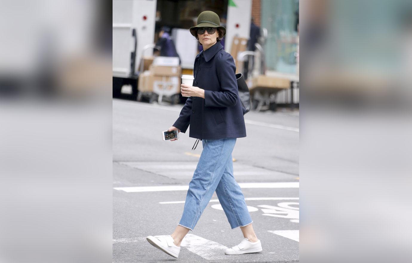 Katie Holmes out for a stroll in NYC