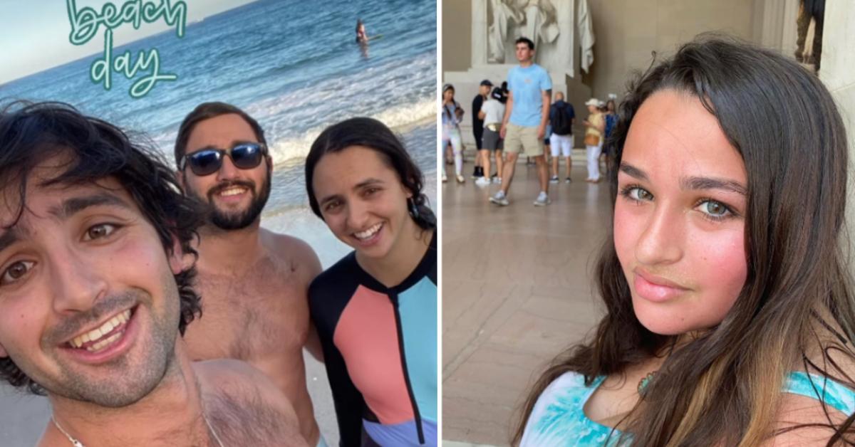 Jennings Siblings Enjoy Beach Day Without Sister Jazz