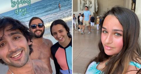 jennings siblings enjoy beach day without sister jazz pp