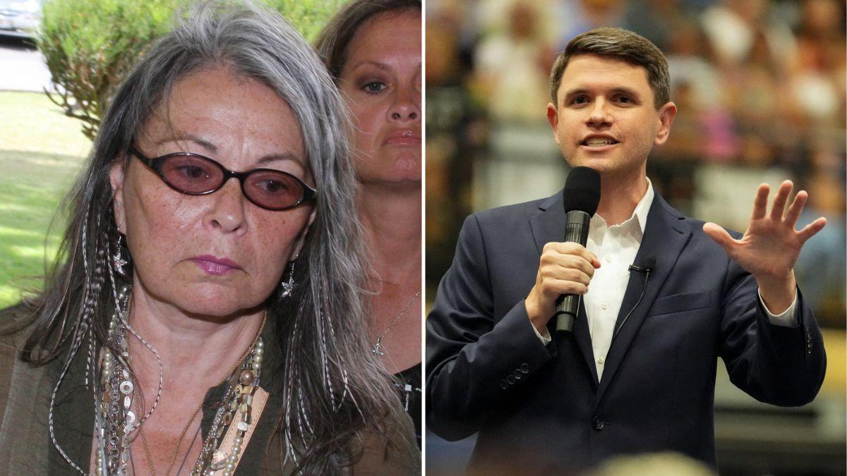 Roseanne Barr,James Talarico.