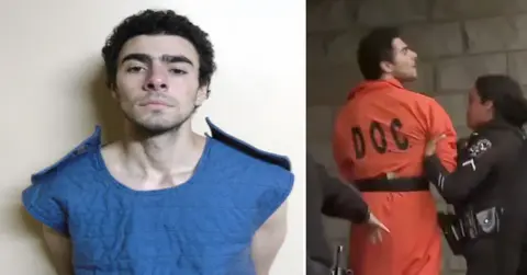 Composite photo of Luigi Mangione