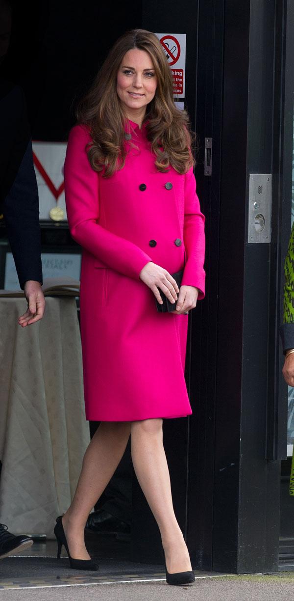 Kate middleton baby bump final appearance 06