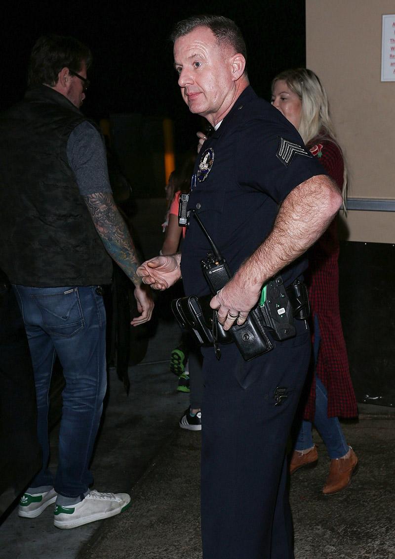 Tori Spelling Dean McDermott family dinner