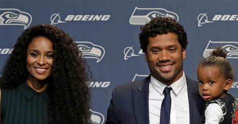 Ciara’s Daughter Sienna Cheers On Dad Russell Wilson At His Game