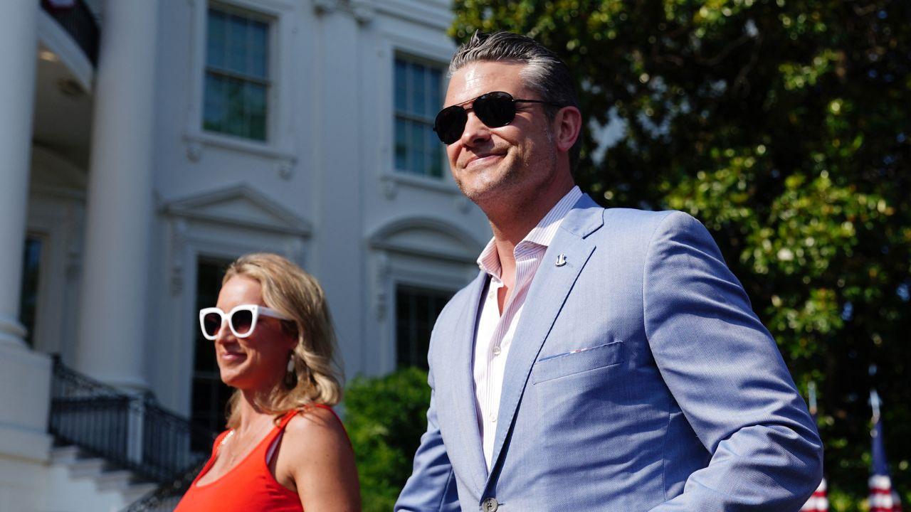 Image of Experts said the key issue was whether her role affected Pete Hegseth’s official judgment.