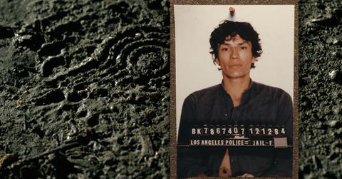 Richard Ramirez (The Night Stalker) in episode 4 “Manhunt” of Night Stalker: The Hunt for a Serial Killer.