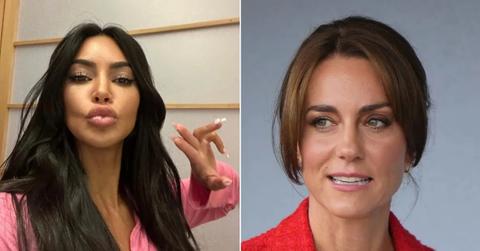 kim kardashian kate middleton trolling backlash text messages