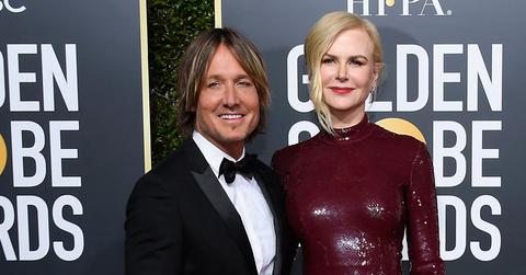 Nicole kidman keith golden globes post pic