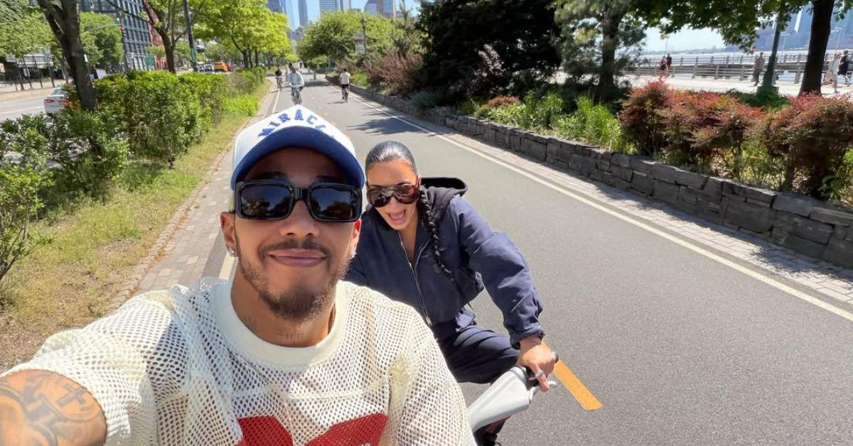 image of Kim Kardashian and Lewis Hamilton made their social media debut as a couple on June 1 after months of dating speculation.
