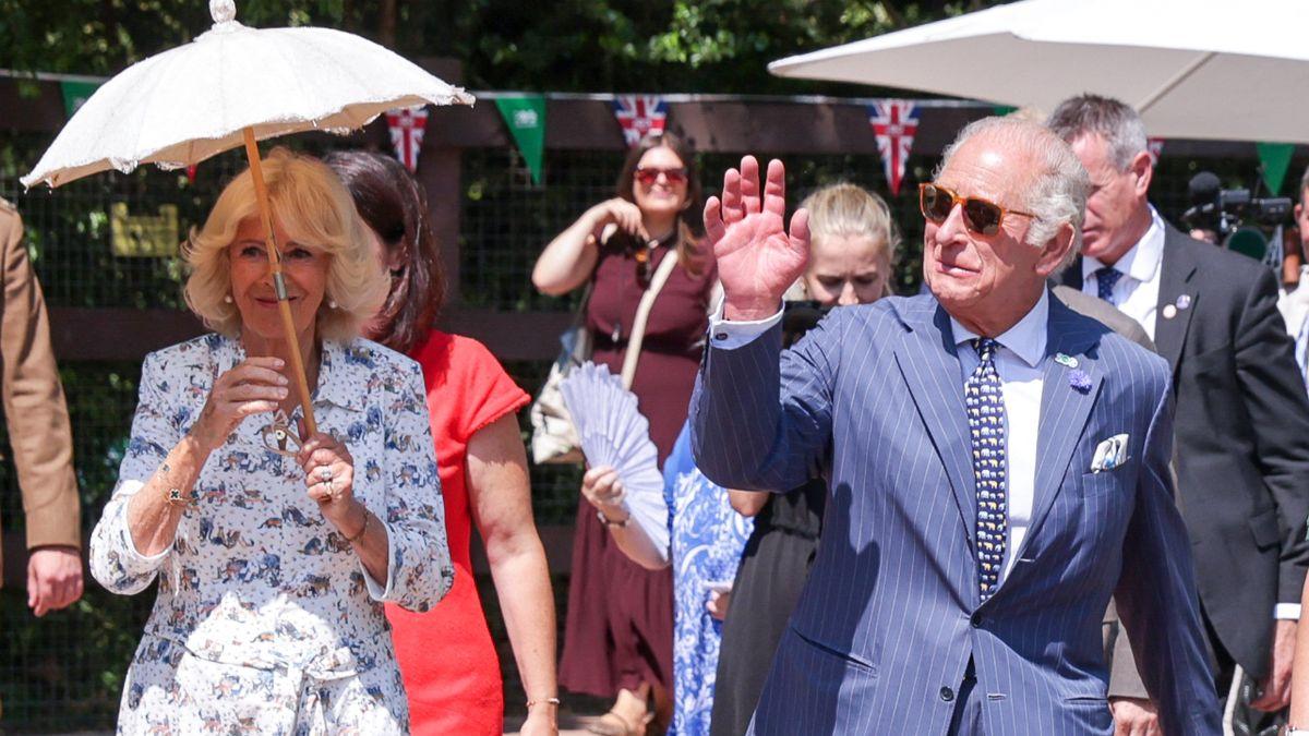 Image of The reunion marked King Charles' first meeting with his grandchildren in years.
