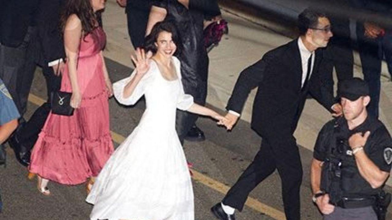 Photo of Jack Antonoff and Margaret Qualley got married in August 2023.