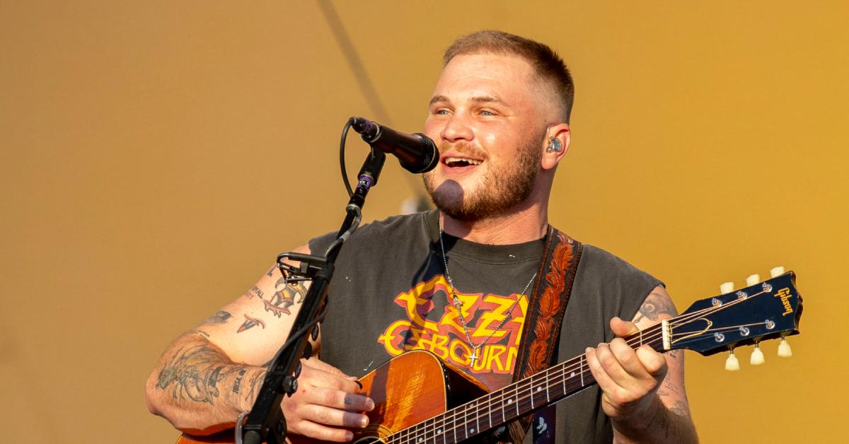 Photo of Zach Bryan.