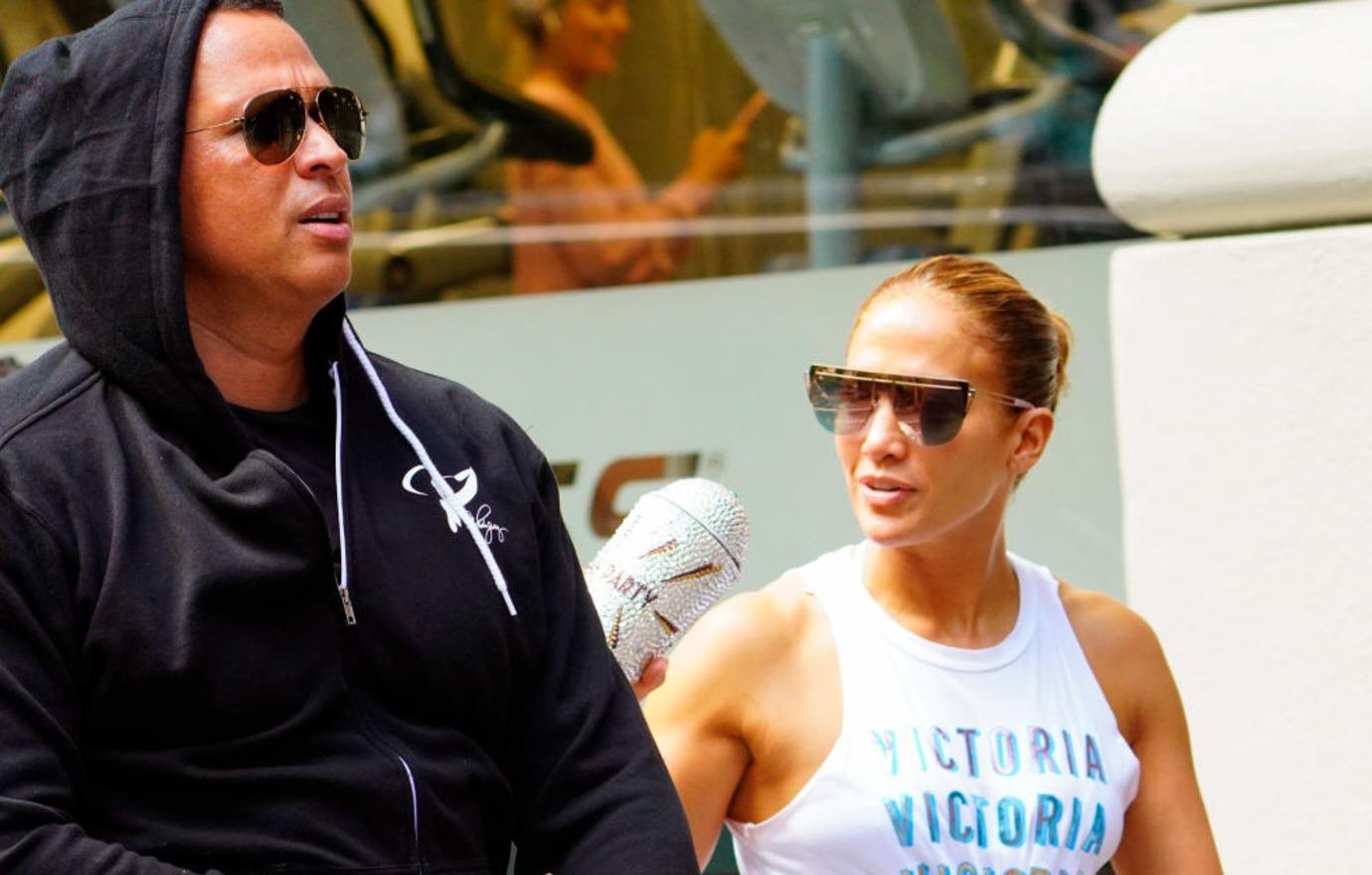 Jennifer Lopez Celebrates Alex Rodriguez's 44th Birthday in Style