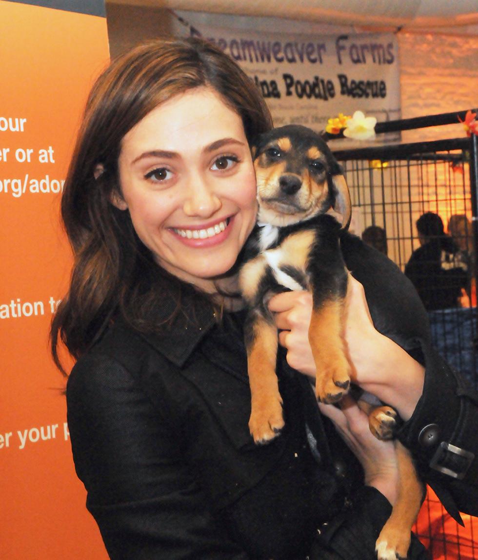 Emmy rossum dog