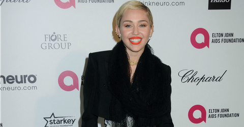 Miley cyrus oscars 2015 afterparty