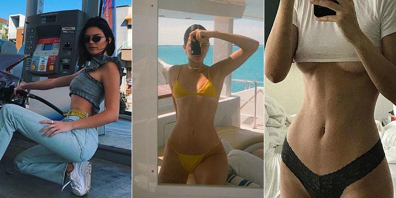 Kendall Jenner Snaps a Selfie in Her Underwear: 'Back to Work