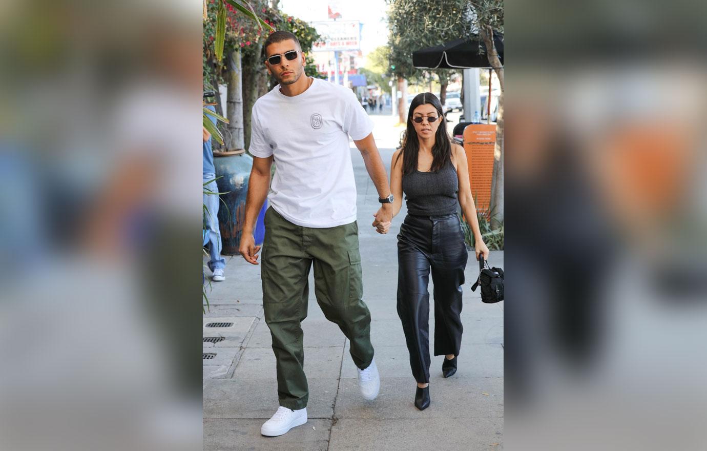 Kourtney Kardashian Younes Bendjima PDA