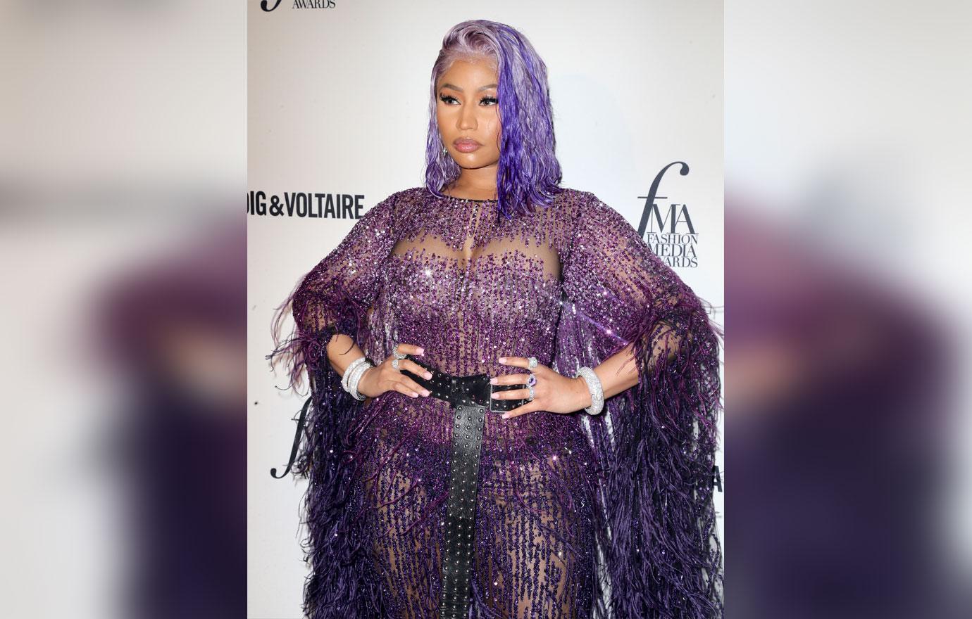 Nicki purple wig