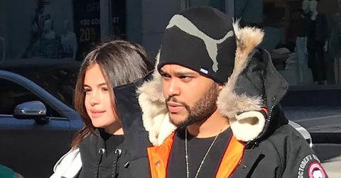 The Weeknd Shopping in his Home Town of Toronto with Girlfriend Selena Gomez