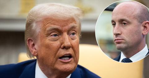 Donald Trump, Stephen Miller.