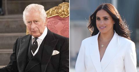 king charles made aware interview meghan markle does pp