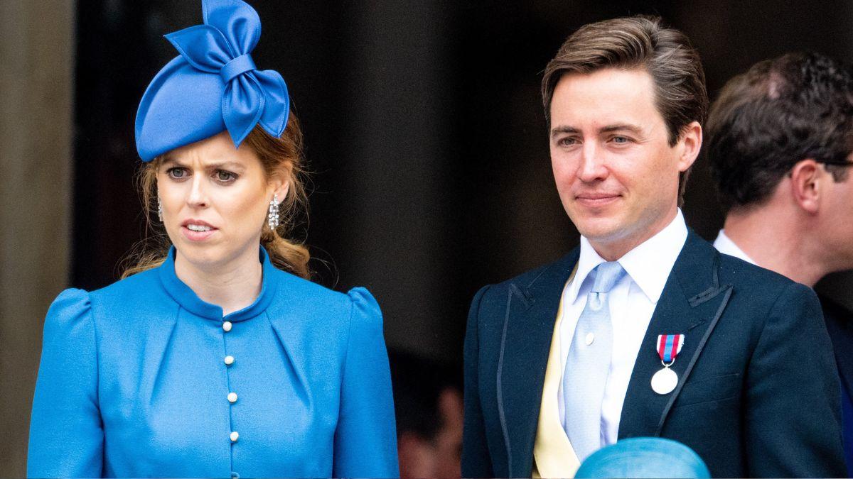 image of Princess Beatrice and Edoardo Mapelli Mozzi