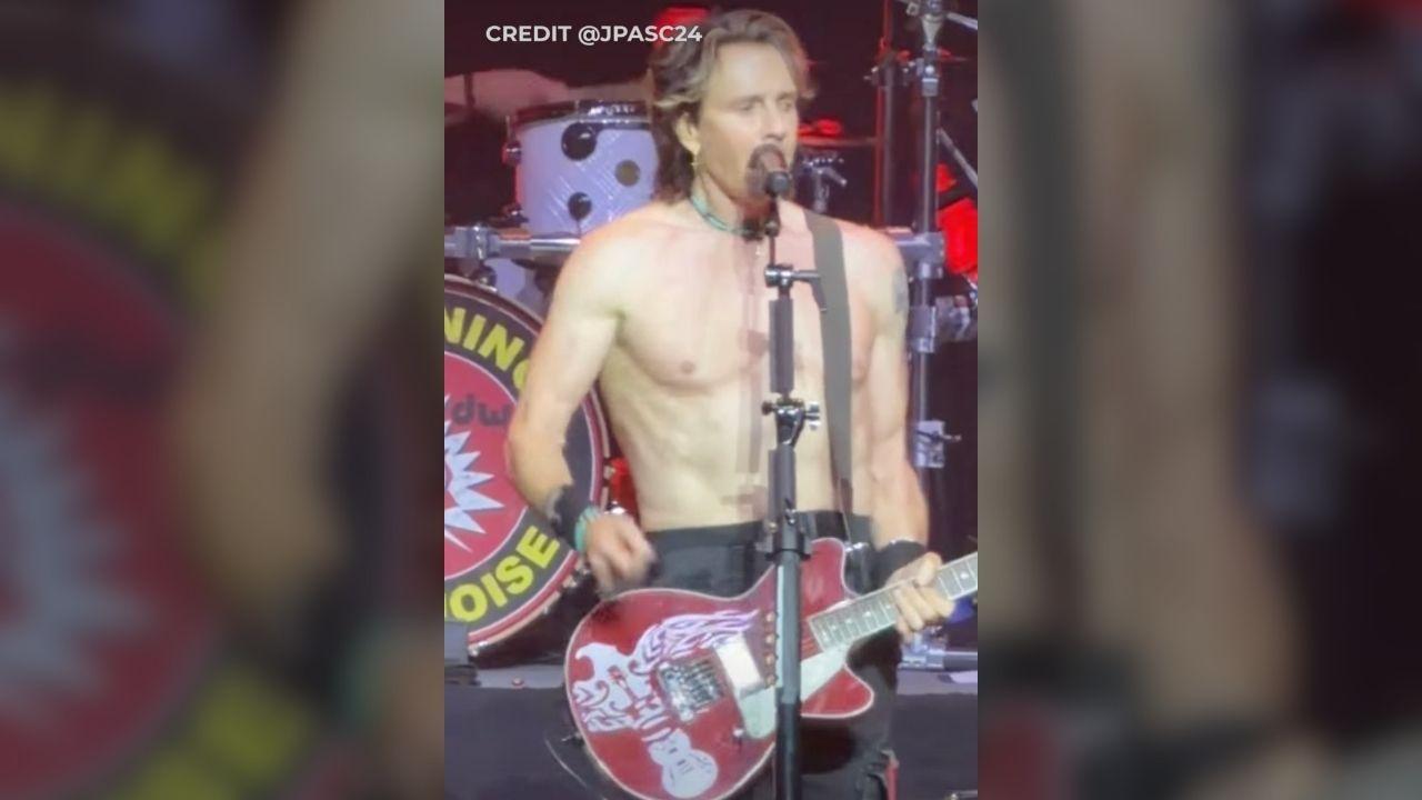 Photo of Rick Springfield had fans swooning over his appearance.