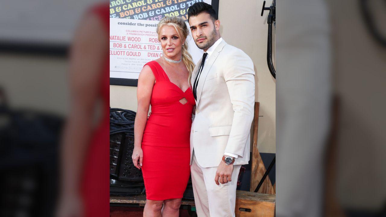 photo of Sam Asghari first started dating in 2016.