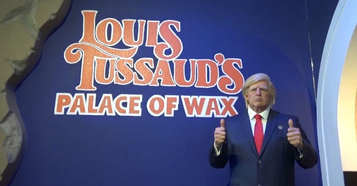 image of The Trump wax figure was removed after repeated damage from visitors.