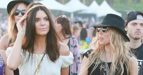 Kendall Jenner hangs with Fergie and Hailey Baldwin at Coachella