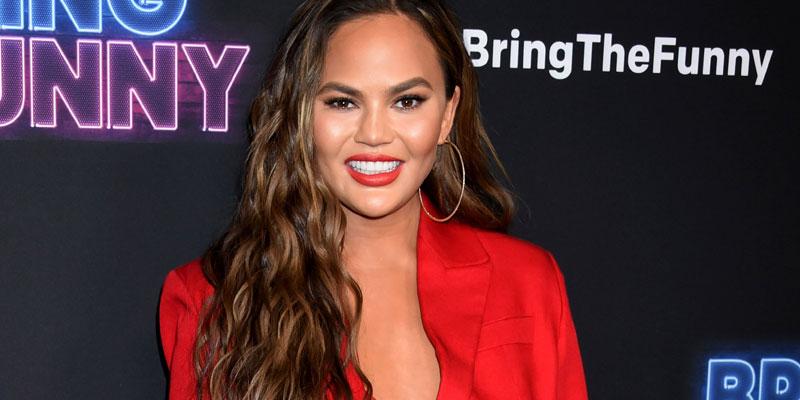 Chrissy Teigen suffers Super Bowl nip slip