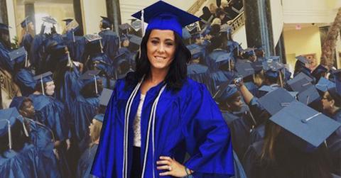 Jenelle evans–graduation