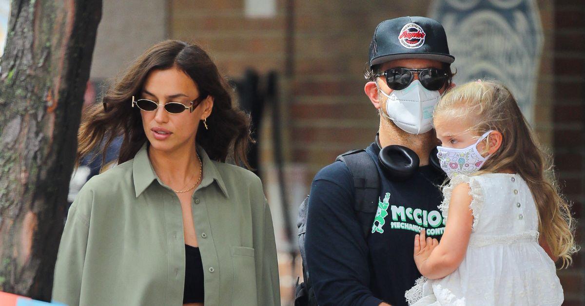 image of Irina Shayk talked about co-parenting with Bradley Cooper in a new interview.