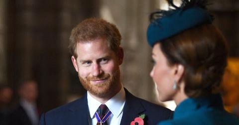 kate middleton contacts prince harry