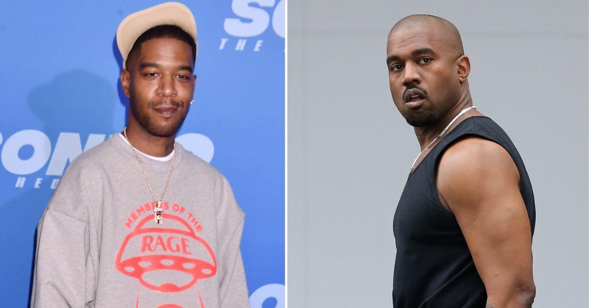 Kid Cudi Attends Kanye West Album Listening Event After Falling