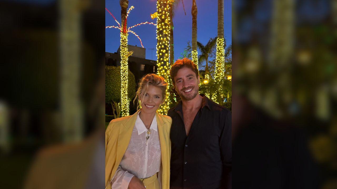 Image of AnnaLynne McCord and Danny Cipriani got engaged on Christmas Day in 2025.