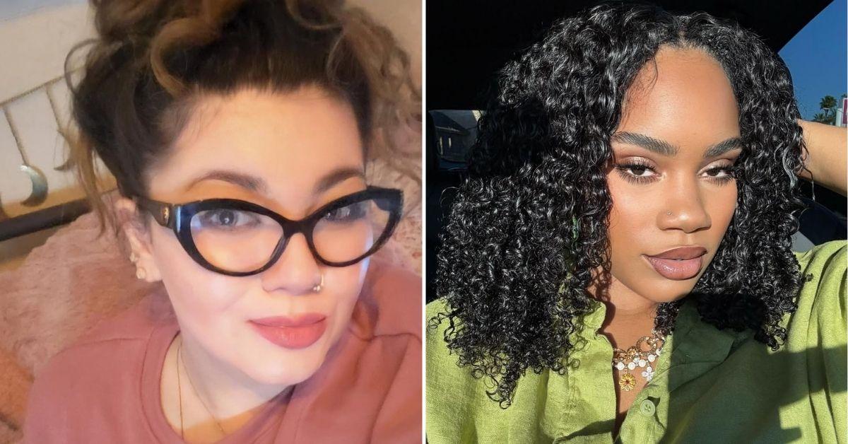 Composite photo of Amber Portwood and Ashley Jones