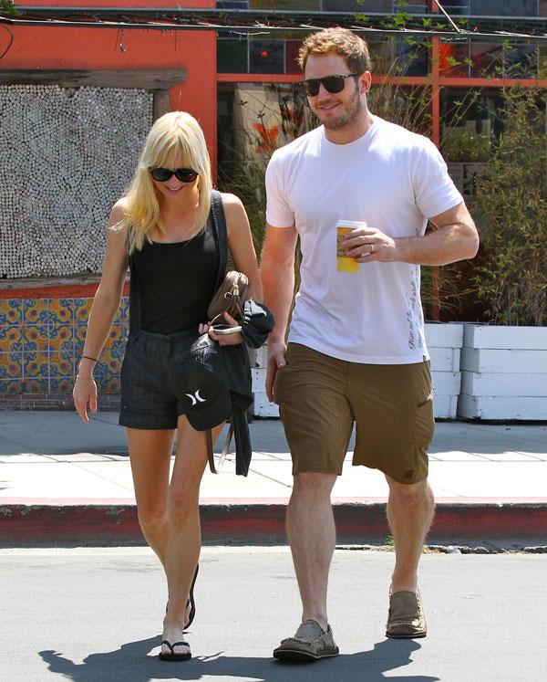 Chris pratt anna faris fame