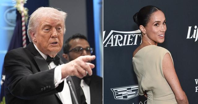 split of Donald Trump & Meghan Markle. 